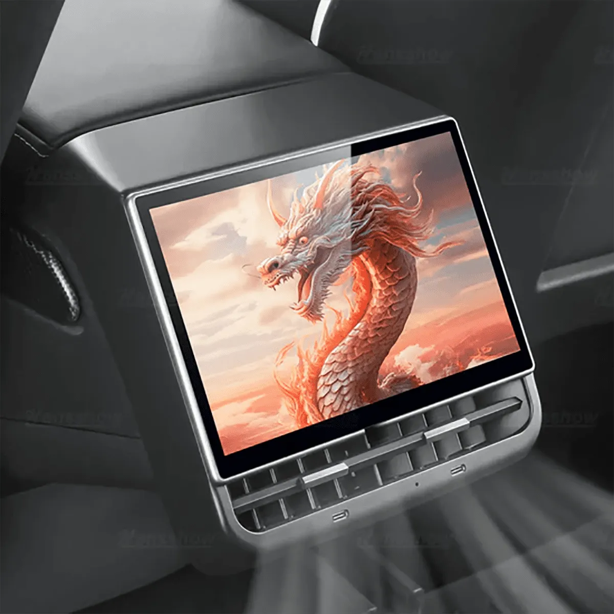 Hansshow H86 Android Rear Entertainment Screen - Advanced Upgrade For Tesla Model 3:Y 2