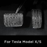Tesla Model X Model S carbon fibre Pedal Set