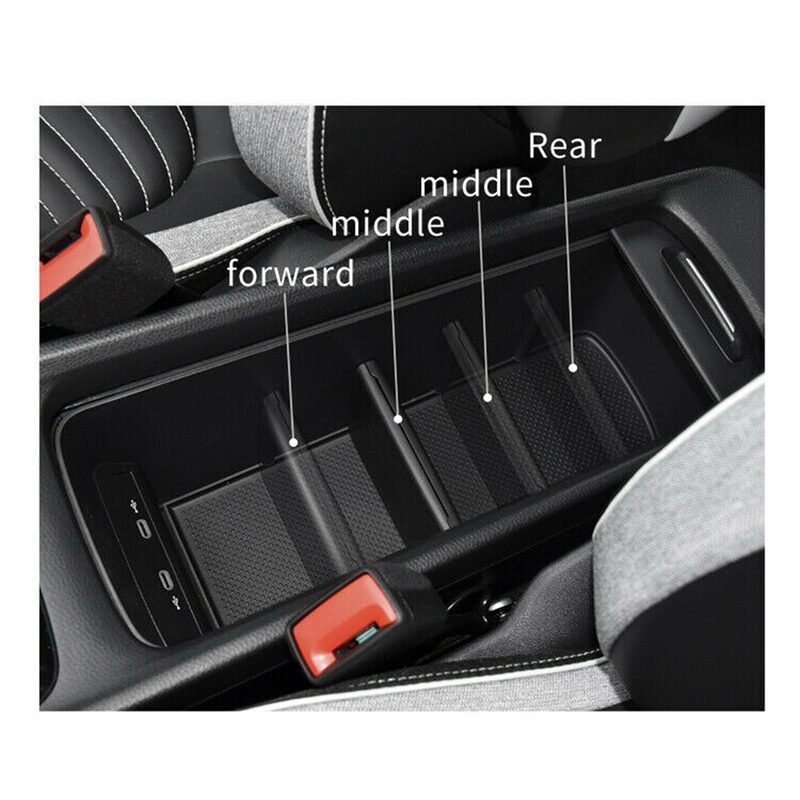 VW ID3 Centre Console Divider EV-VW-ID3-Con-Div-BLK-001