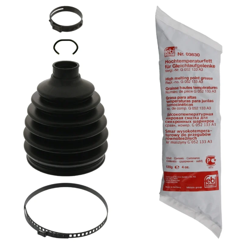 CV Boot Kit – Audi Q4 e-tron quattro, Ford Explorer AWD & More - Febi 44377 CV Boot Kit – Audi Q4 e-tron quattro, Ford Explorer AWD & More - Febi 44377