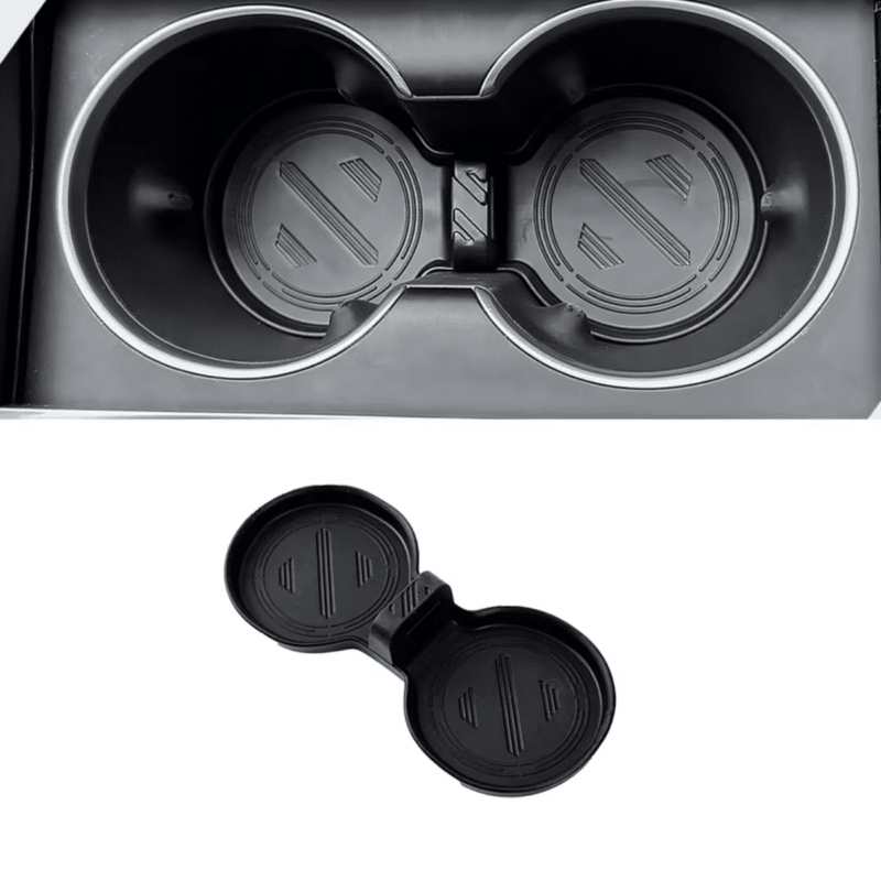 Tesla Model 3:Y Cup Holder Insert Coaster Tray