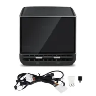 Hansshow H86 8.66 inch Android rear screen for Tesla Model 3 and Model Y with wiring harness and fitting clips