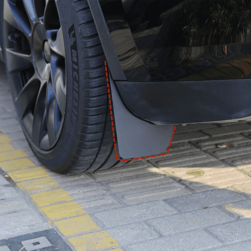 Tesla Model Y Rear Mud Flaps