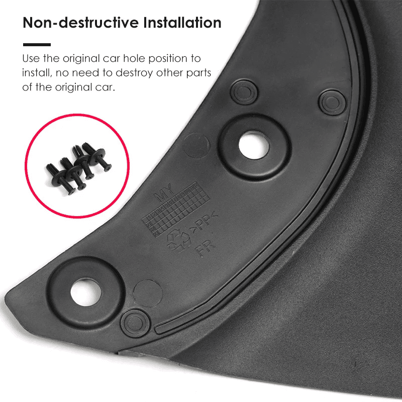 Tesla Model Y Rear Mud Flaps Fixings