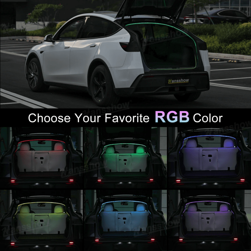 Tesla Model Y Juniper Boot RGB LED Ambient Lighting Light Strip
