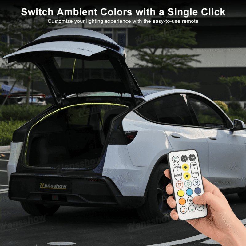 Tesla Model Y Juniper Boot RGB LED Ambient Lighting Light Strip