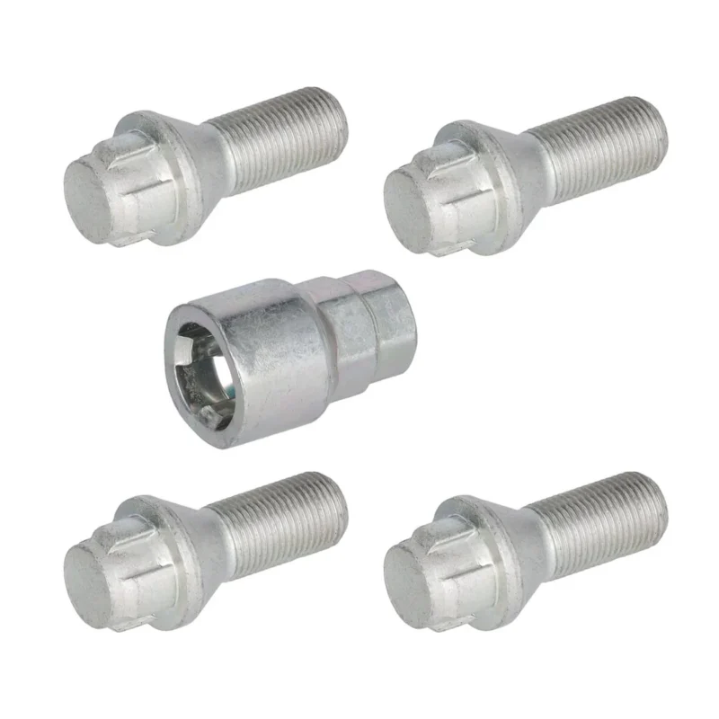 BMW i3 Locking Wheel Bolt Kit – M14 x 1.25 - Febi 47550 BMW i3 Locking Wheel Bolt Kit – M14 x 1.25