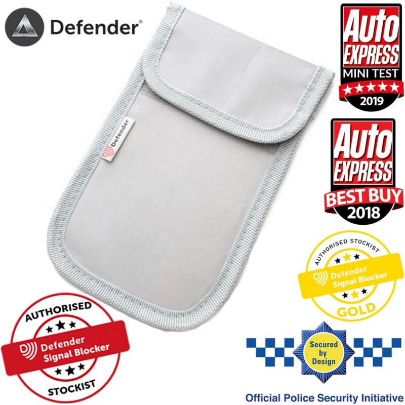 Defender Signal Blocker Authorised Stockist Grey OT01118 SBD