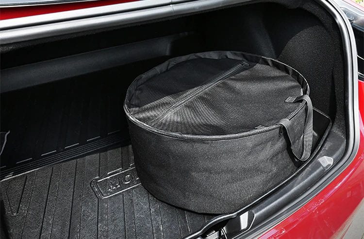 Tesla Model 3 Aero Wheel Cover Storage Carrying Bag Tesla Model 3 Aero Wheel Cover Storage Carrying Bag