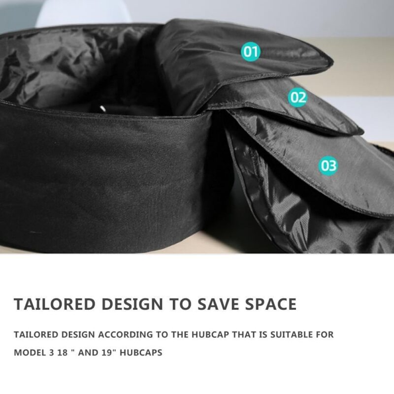 Tesla Model 3 Aero Wheel Cover Storage Carrying Bag