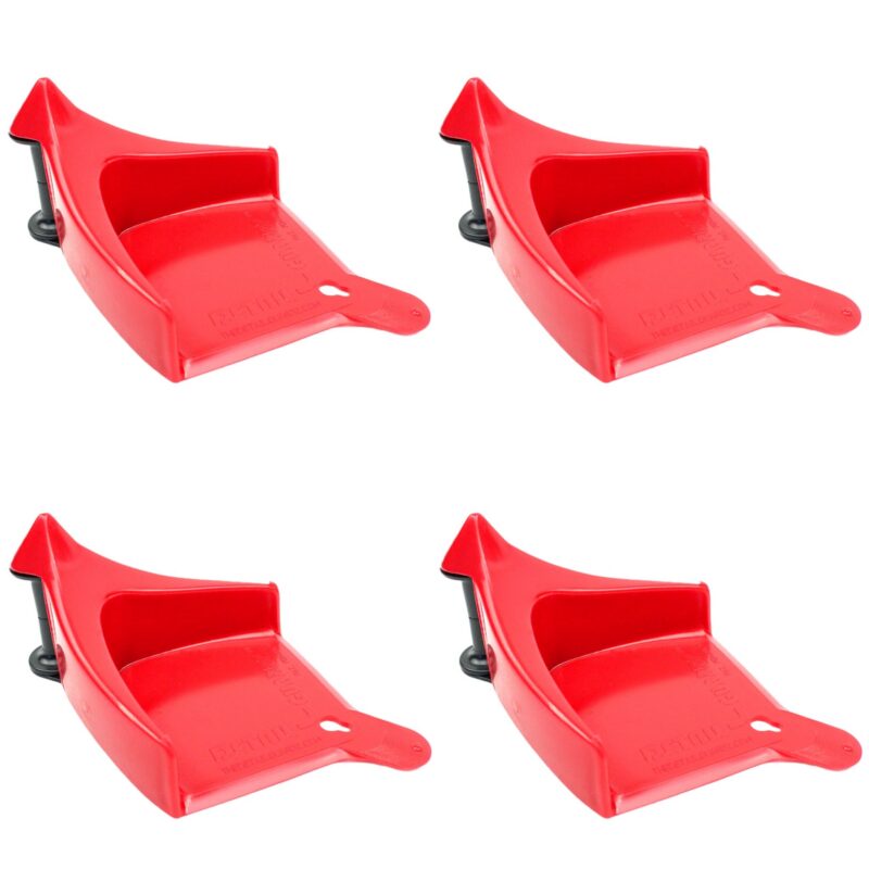 Detail Guardz Car Hose Guides - 4 Pack Red