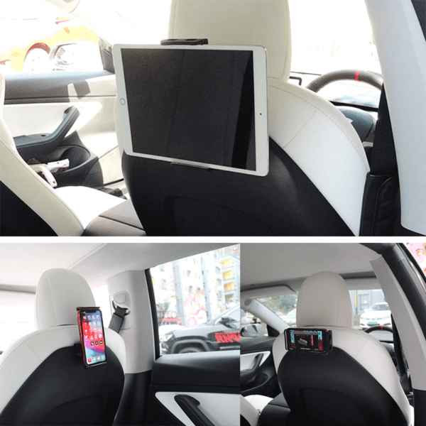 Tesla Model 3 Y Tablet Holder Rear Seat Entertainment EV Accessories Ltd.