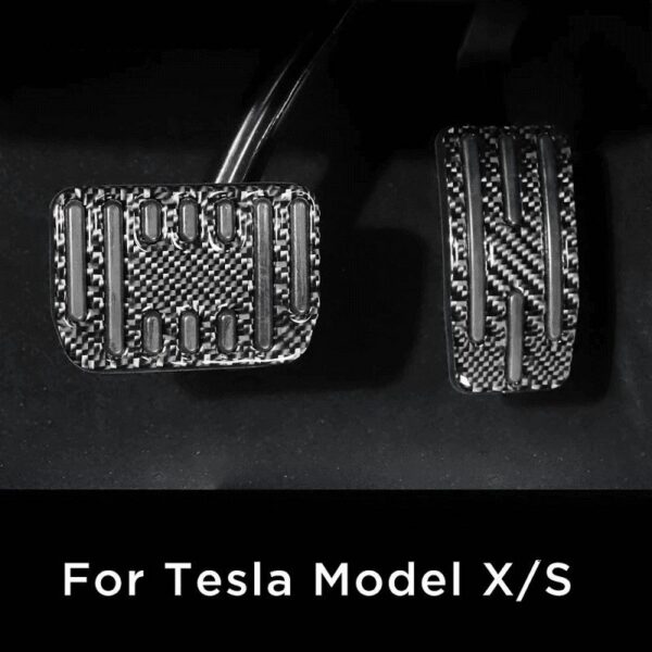 Tesla Model X Model S carbon fibre Pedal Set
