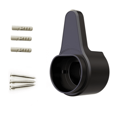 Type 2 Wall Plate Plug Holder with Cable Hanger