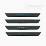 Model y illuminated Door Sills Model 3 illuminated Door Sills