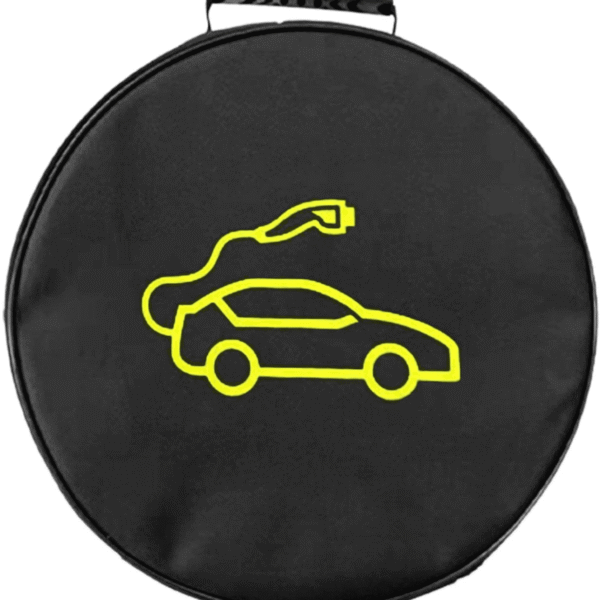 EV Charging Cable Bag with yellow car logo