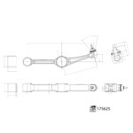 Tesla Model S X Control Arm - Febi 175625