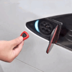 Tesla Model Charging Door Remote control button flap