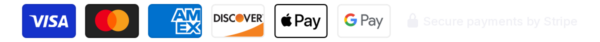 accepted payment cards