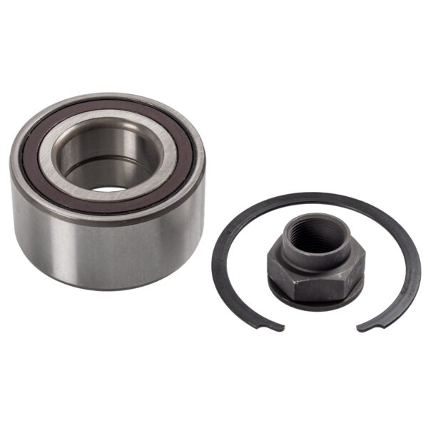 Abarth 500e Wheel Bearing Kit with ABS sensor ring, Axle Nut and Locking Ring Febi 36967_1