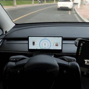 Hansshow Model 3 Y F9 9 Inches Touch Screen Carplay:Android Auto Smart Dashboard With Front Camera