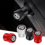 mg metal valve stem caps set of 4 ev tyre caps uk