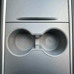 Tesla Model 3 Drink Holder Insert in grey
