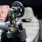 Tesla Model 3:Y Magnetic Car Phone Holder with Multi-Angle Adjustment 3