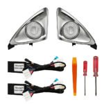 Tesla Model 3 Y Rotating Speaker 4D Audio Tweeter With LED Ambient Lighting