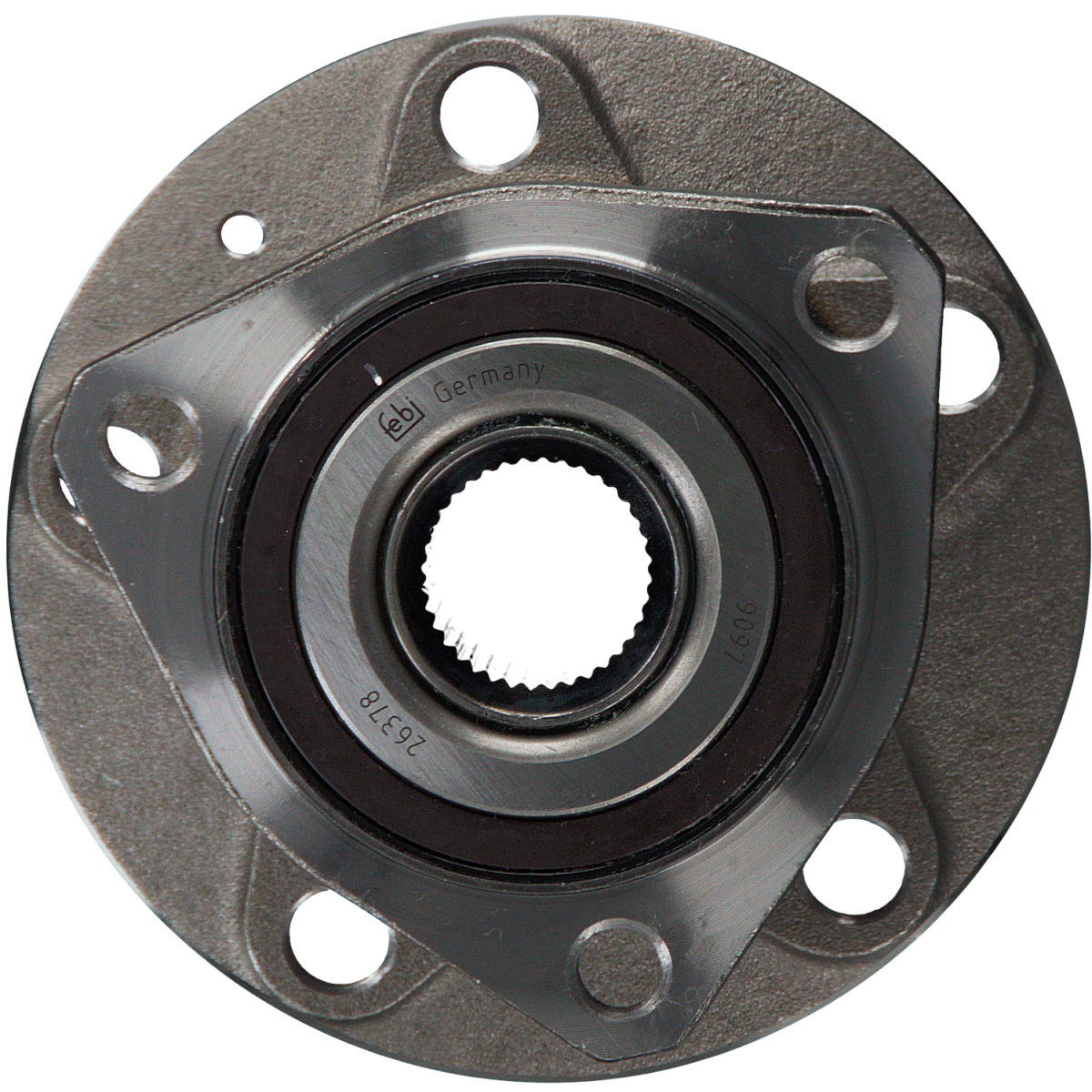 mg5 mg zs ev front wheel bearing kit with hub abs sensor ring febi 26378