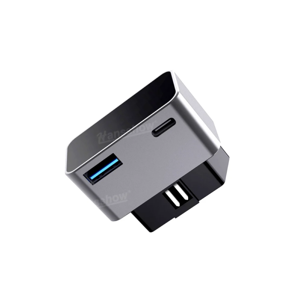 tesla model y juniper obd adapter usb-a usb-c dual port