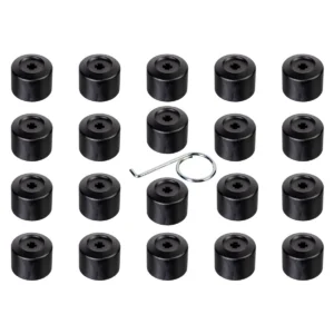 Febi 175230 Wheel Bolt Cover Set with Removal Tool – Fits Volkswagen e-up!, e-Golf, ID.3 & More - Febi 175230