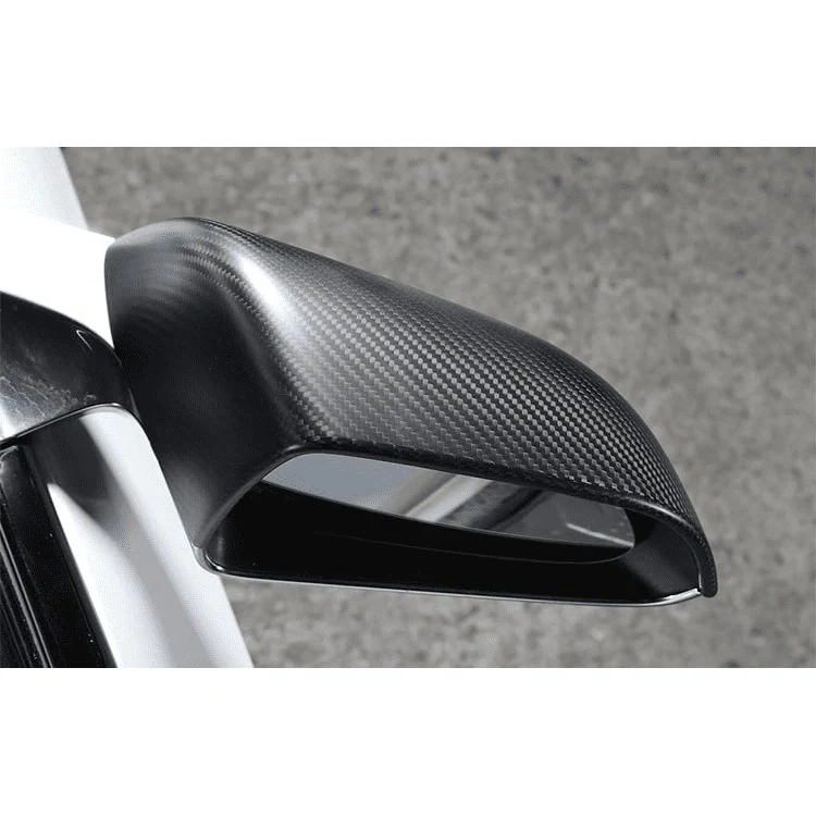 Tesla Model 3 Carbon Fibre Mirror Covers