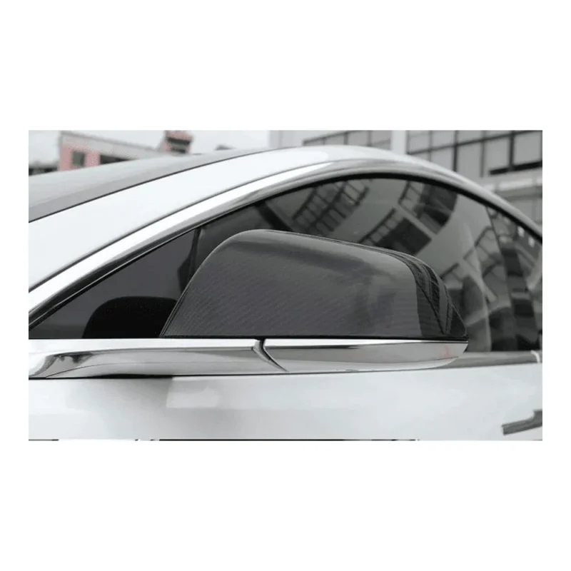 Tesla Model 3 Carbon Fibre Mirror Covers