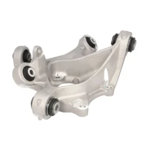 Tesla Model 3 left rear knuckle assembly, back view
